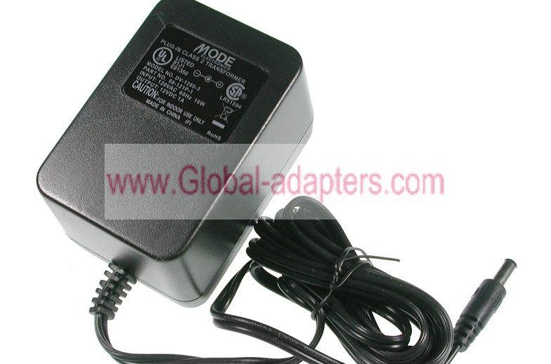 New MODE 12VDC 1A DV-1260-3 68-121P-1 ac adapter Power Supply Charger 5.5mm*2.1mm